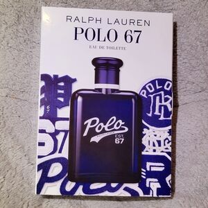 Ralph Lauren Polo 67 Fragrance in Deep Blue Bottle